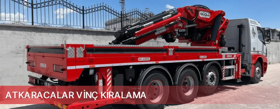 Atkaracalar İlçemi Vinç Kiralama